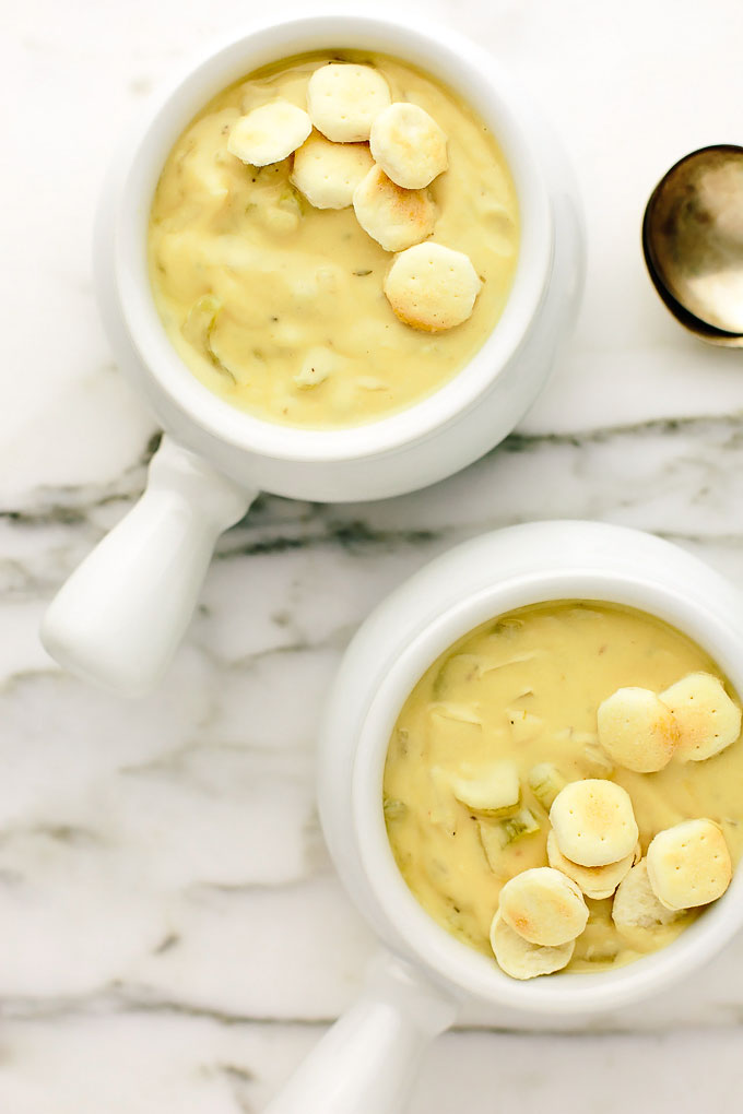 Vegan Cream of Celery Soup