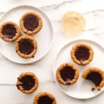 Vegan GF Peanut Butter Chocolate Ganache Blossoms