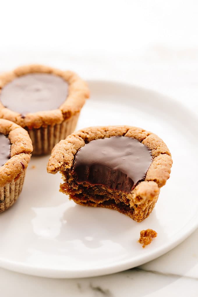 Vegan GF Peanut Butter Chocolate Ganache Blossoms