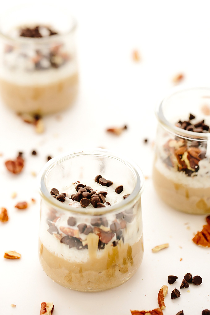 Vegan Tahini Magic Parfaits