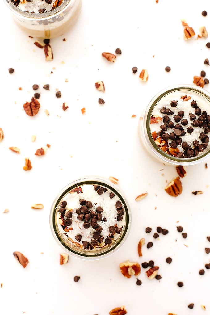 Vegan Tahini Magic Parfaits