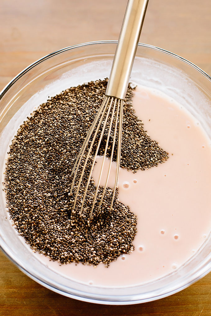 Creamy Strawberry Chia Pudding