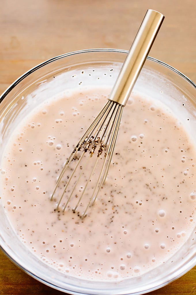 Creamy Strawberry Chia Pudding