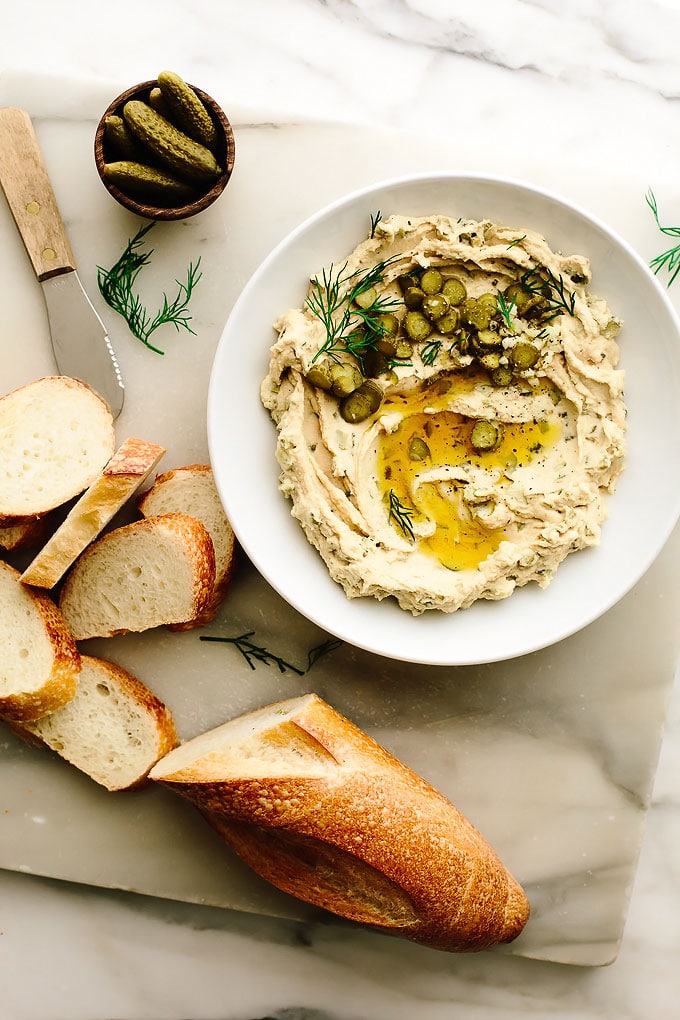 Dill Pickle Hummus