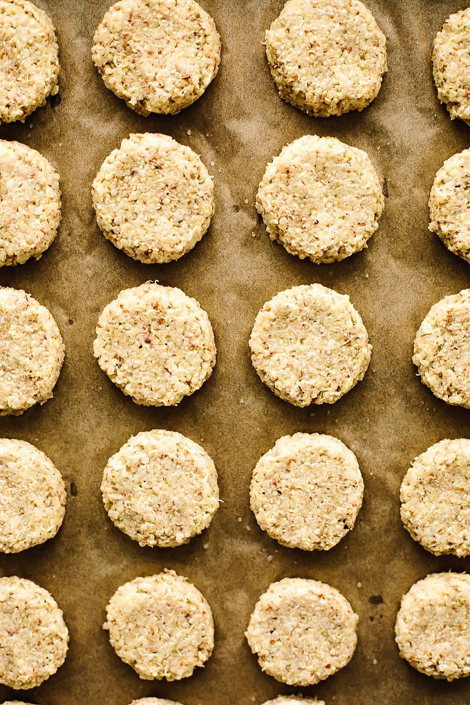 Baked Vegan Quinoa Hash Browns