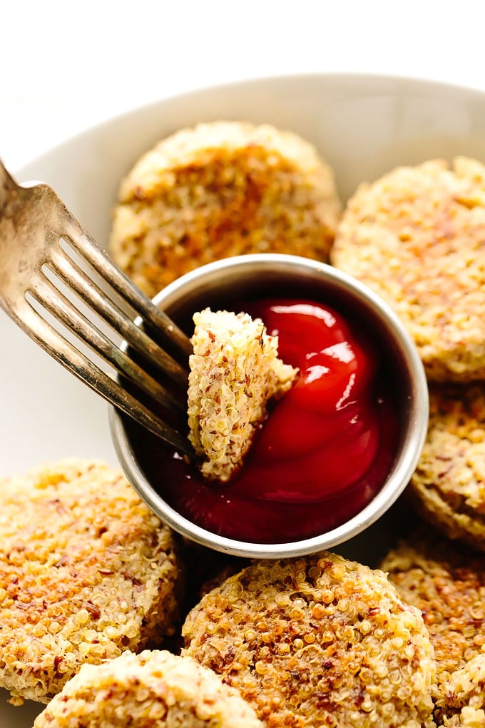 Baked Vegan Quinoa Hash Browns