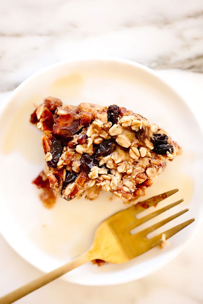 Vegan Baked Oatmeal