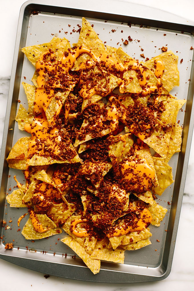 Vegan Game Day Nachos