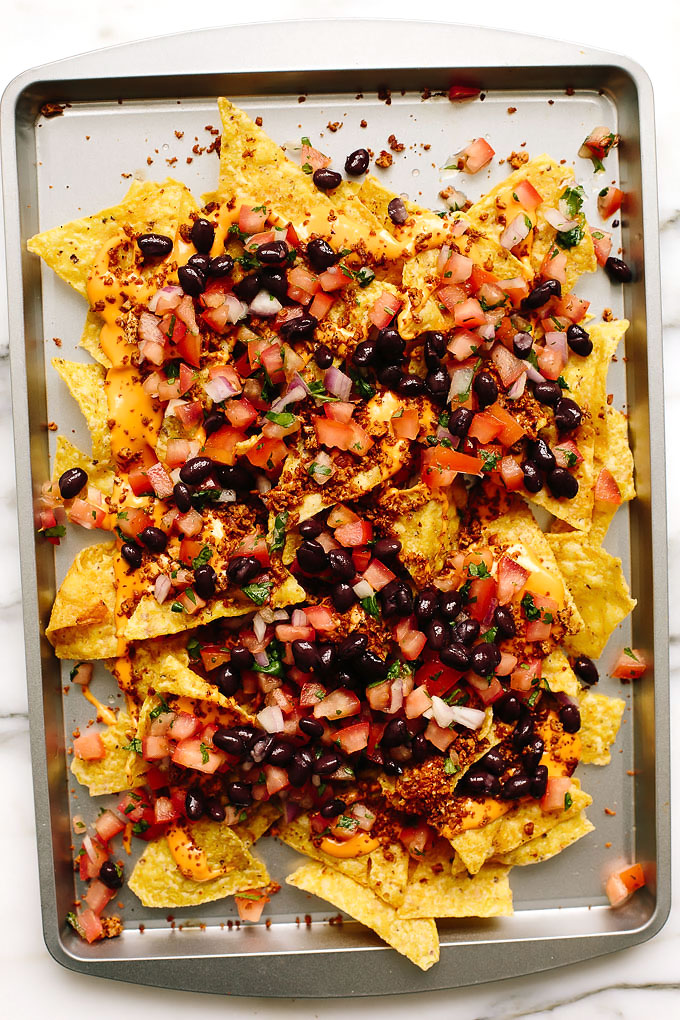 Vegan Game Day Nachos