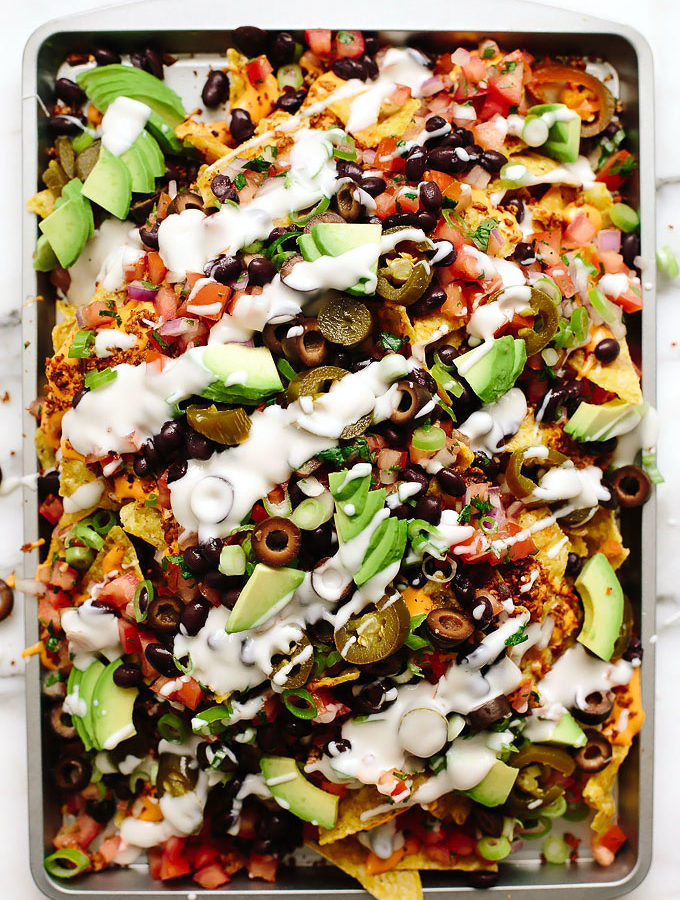 Vegan Game Day Nachos