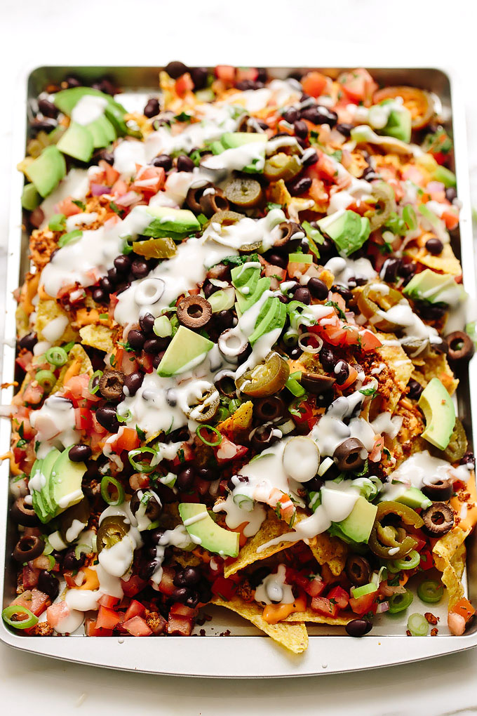 Vegan Game Day Nachos