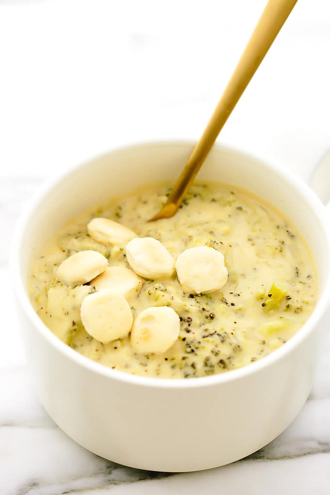 Vegan Cream of Broccoli Soup