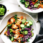 Buffalo Cauliflower Salad