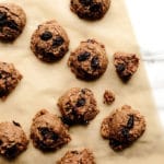 Vegan Oatmeal Raisin Almond Butter Cookies