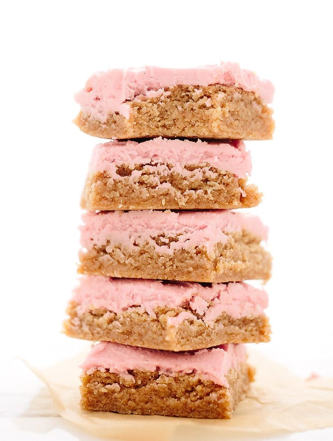 Vegan Sugar Cookie Bars