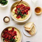 Burst Cherry Tomato Polenta