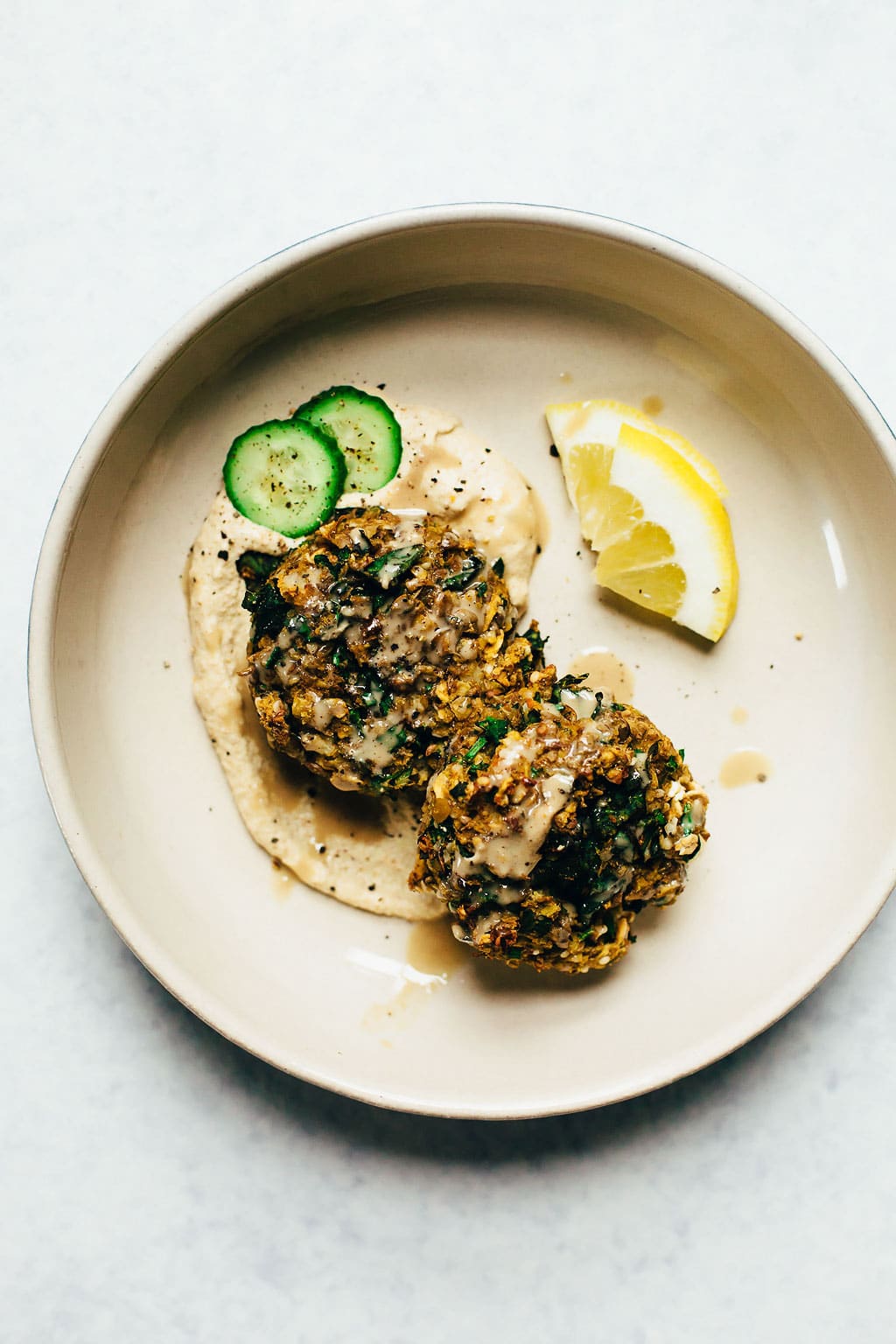 Cauliflower Lentil Cakes