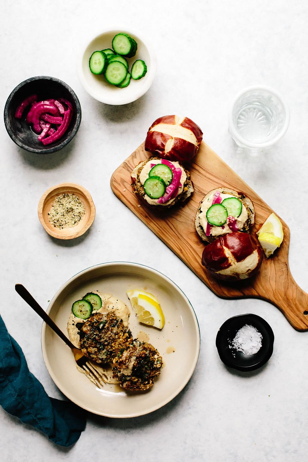 Cauliflower Lentil Cakes