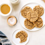 Soft and Tender Peanut Butter Cookies | Vegan and Gluten-Free