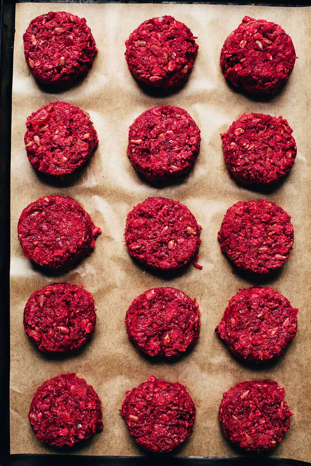 Vegan BBQ Beet Kimchi Sliders