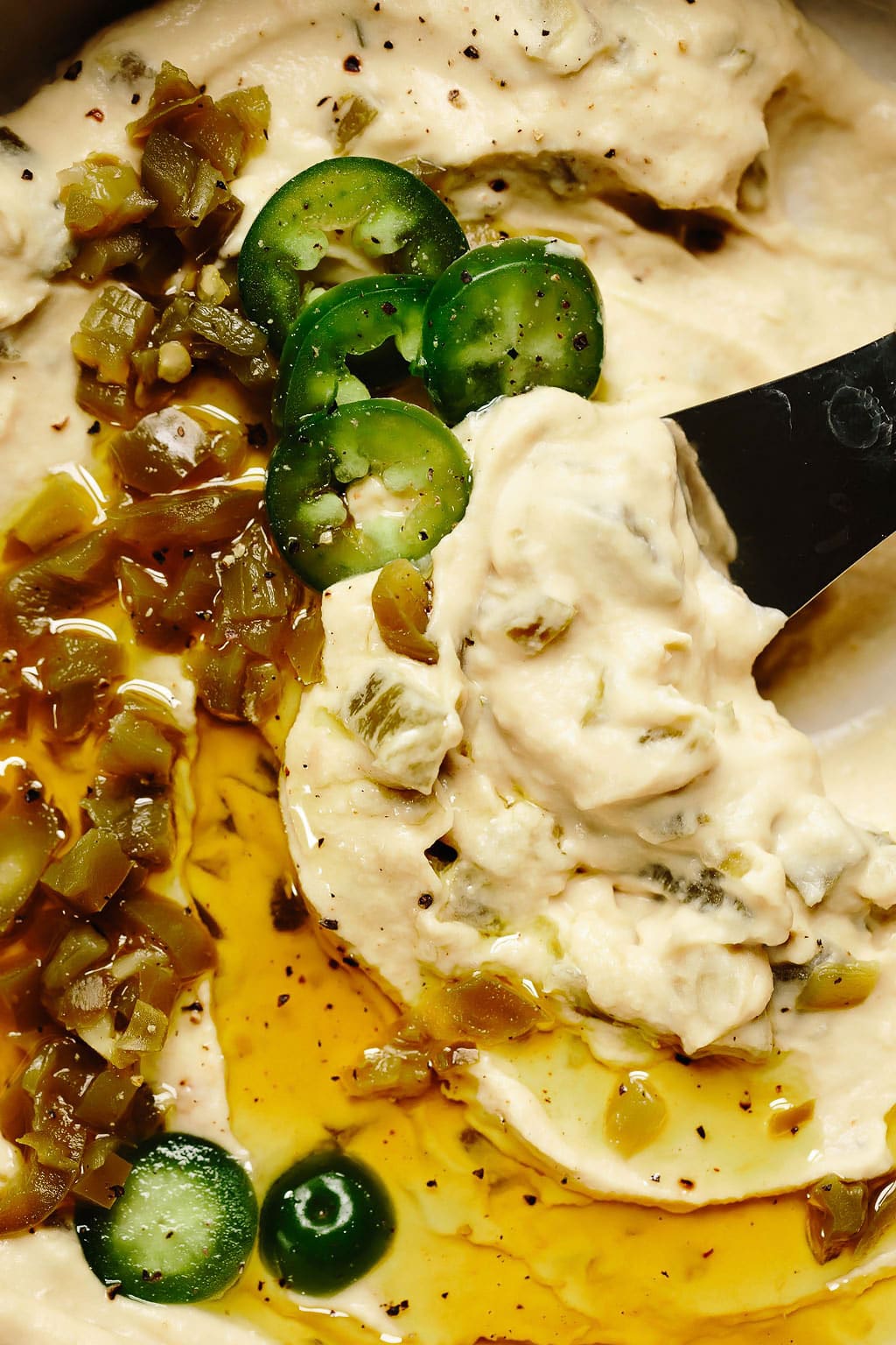 Pickled Jalapeño Hummus