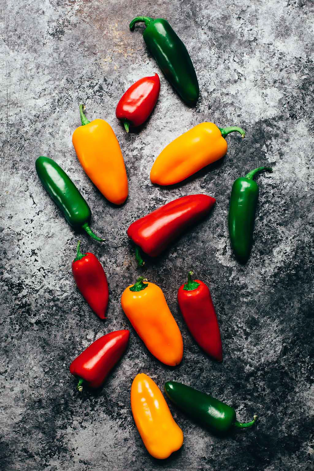 Rainbow Pepper Peanut Slaw