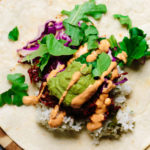 Vegan BBQ Jackfruit Burrito