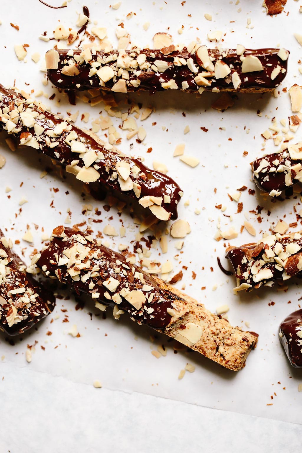 Vegan Cherry Chocolate Almond Biscotti