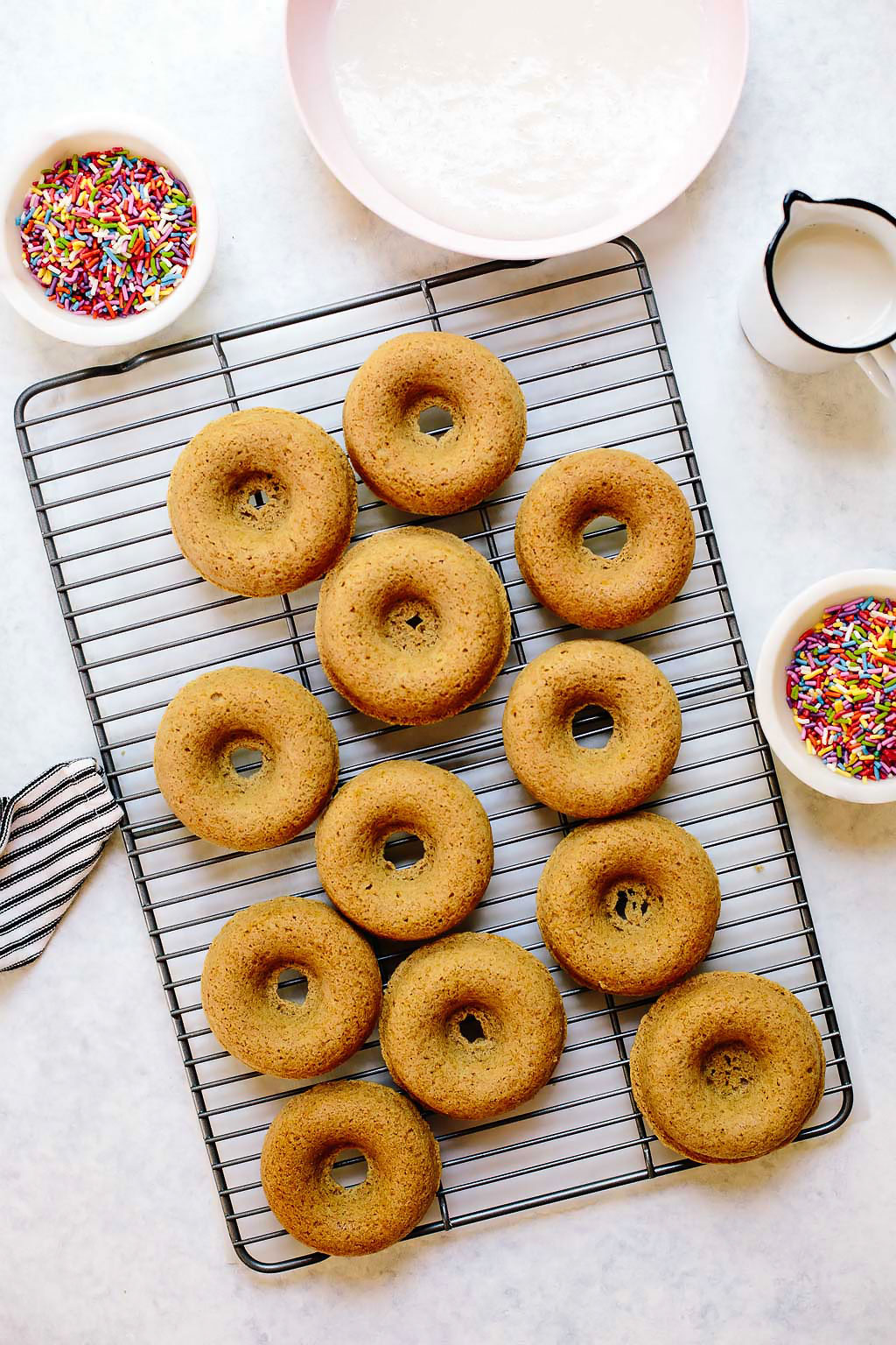 Vegan Vanilla Spelt Donuts