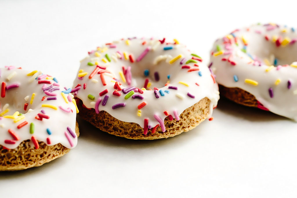 Vegan Vanilla Spelt Donuts