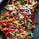 Rainbow Veggie Rice Noodle Bowls