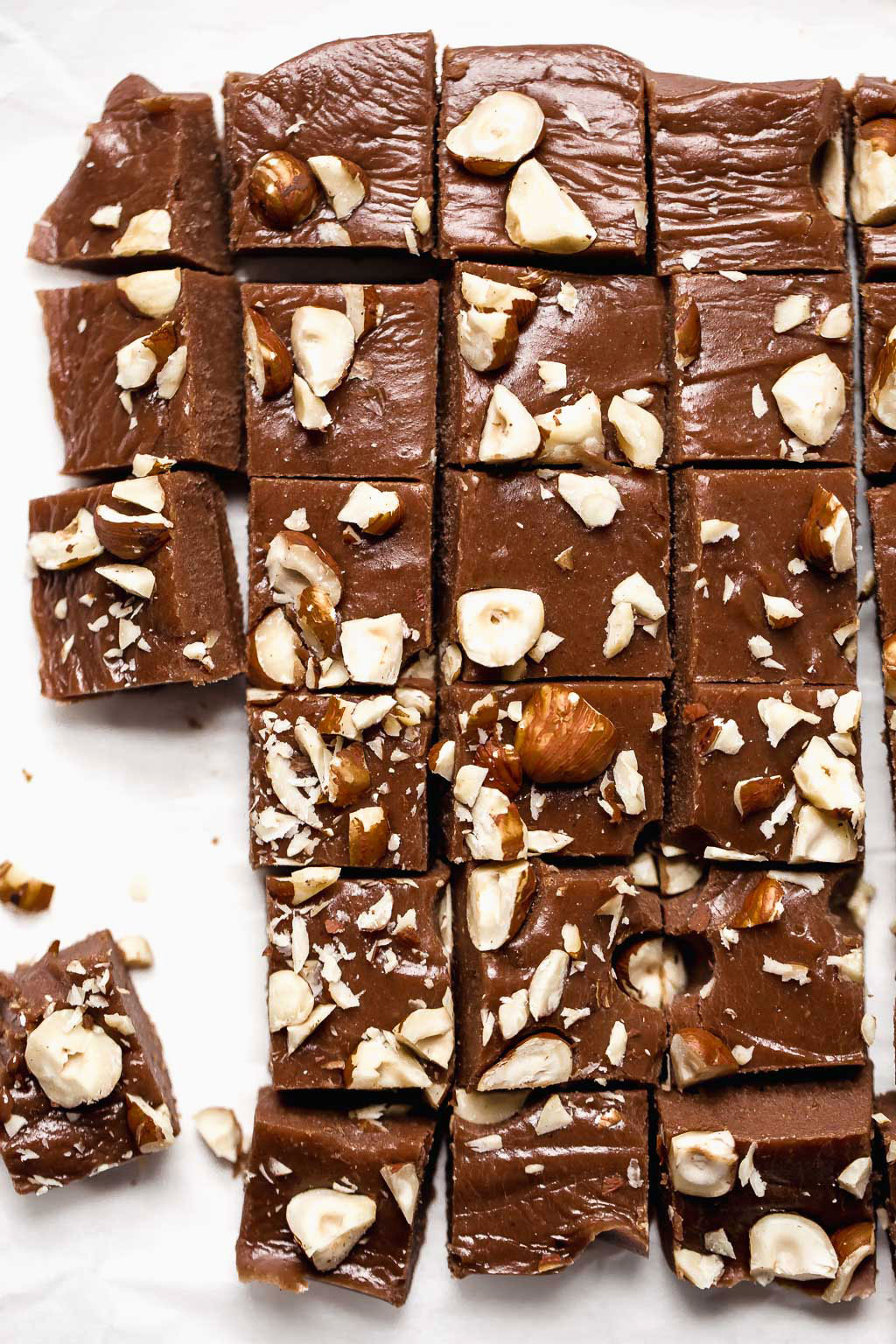 Vegan Nutella Fudge