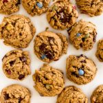 Vegan Chocolate Chunk Monster Cookies
