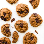 Vegan Almond Butter Chocolate Chip Cookies