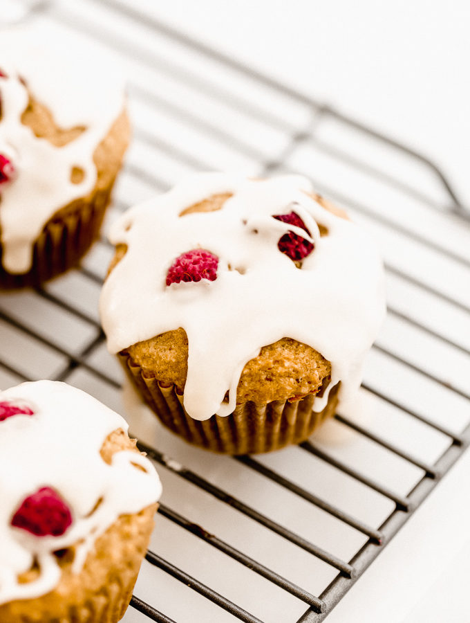 Vegan Raspberry Lemon Muffins