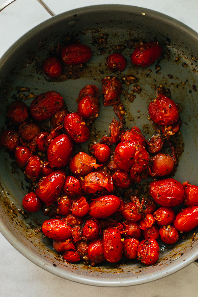 Garlic Herb Burst Cherry Tomatoes