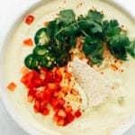 Vegan Spicy Cauliflower Cashew Cheese Dip