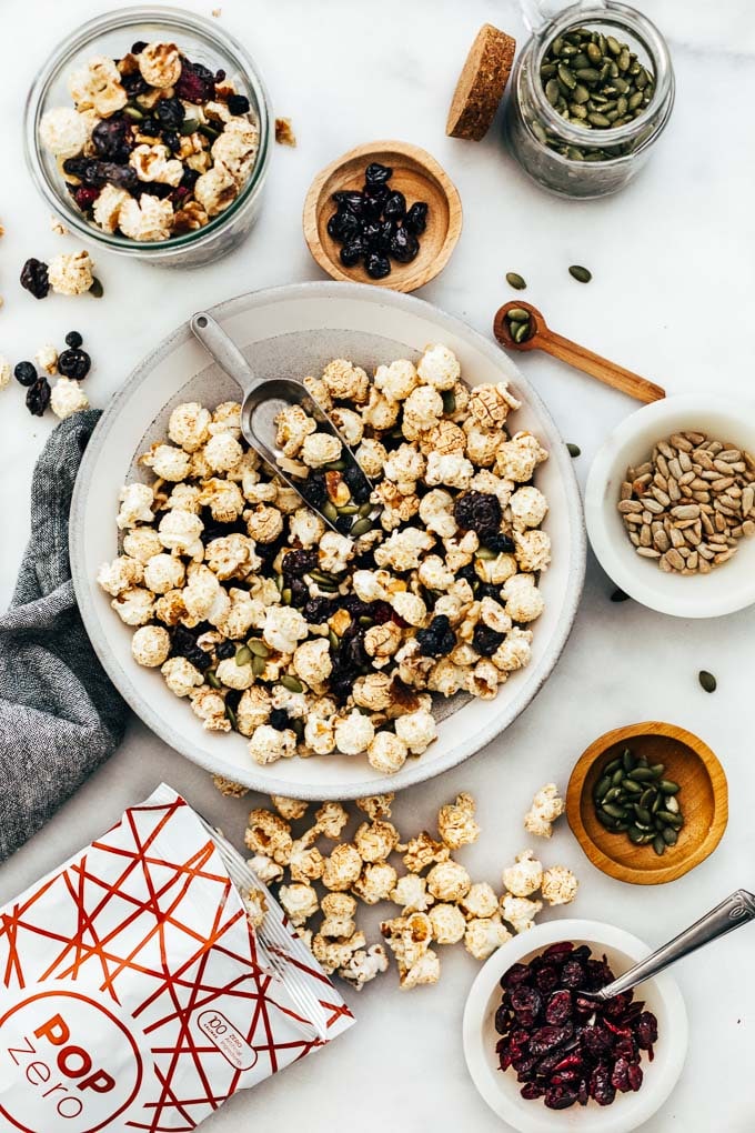 Cinnamon Popcorn Power Snack Mix