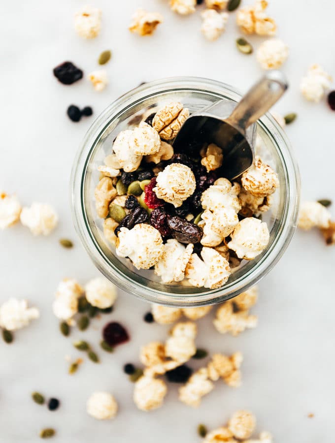 Cinnamon Popcorn Power Snack Mix