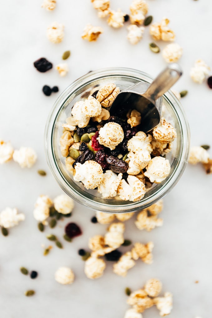 Cinnamon Popcorn Power Snack Mix