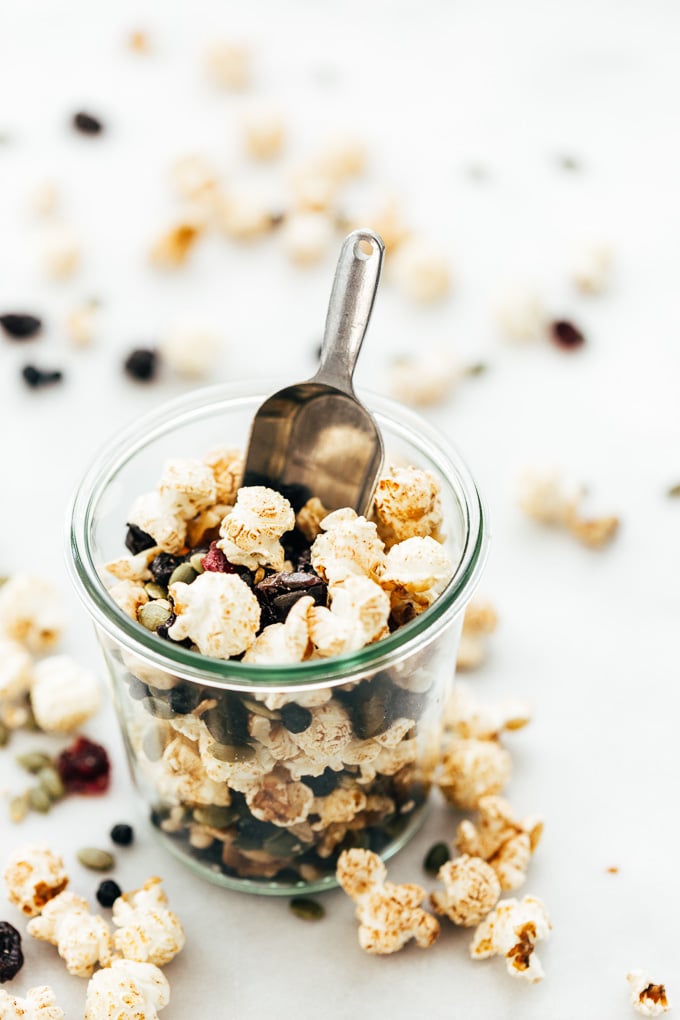 Cinnamon Popcorn Power Snack Mix