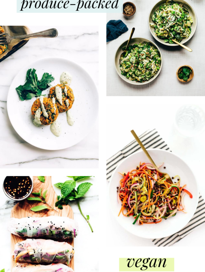 Vegan Summer Recipes Roundup