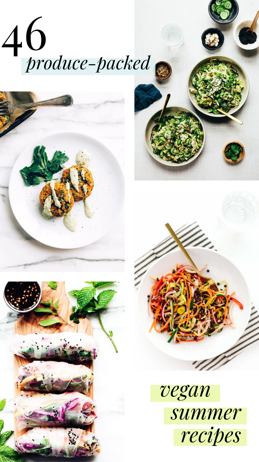 46 Produce-Packed Vegan Summer Recipes