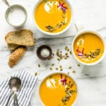 Vegan Golden Butternut Squash Bisque